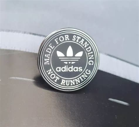 adidas spezial pin badge|Adidas Spezial logo button pin badge SPZL Trefoil .